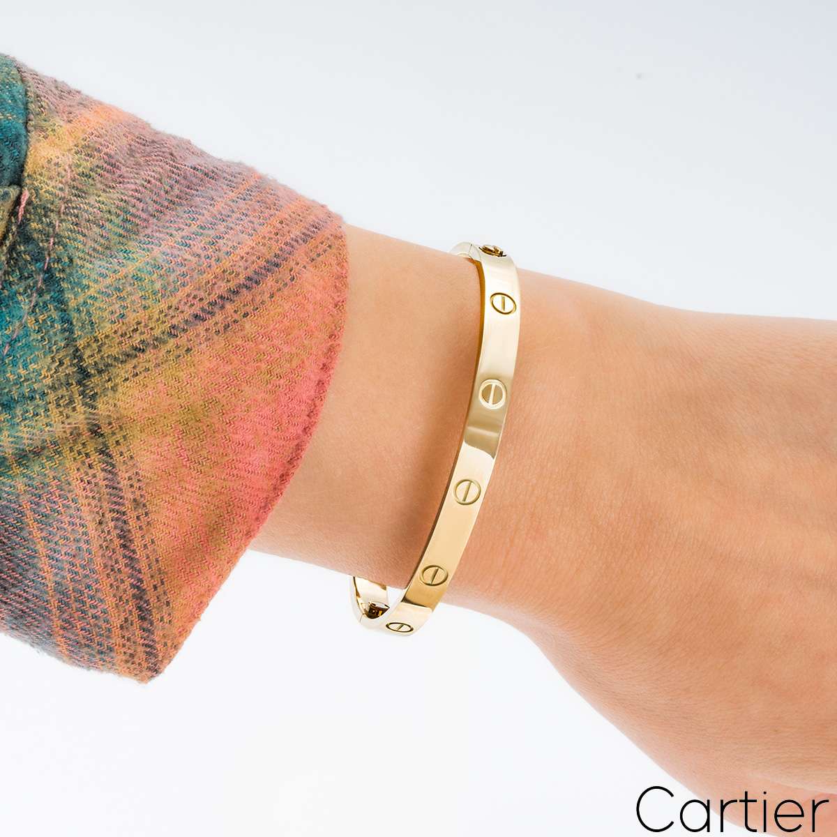 Cartier Yellow Gold Love Bracelet Size 19 B6035519